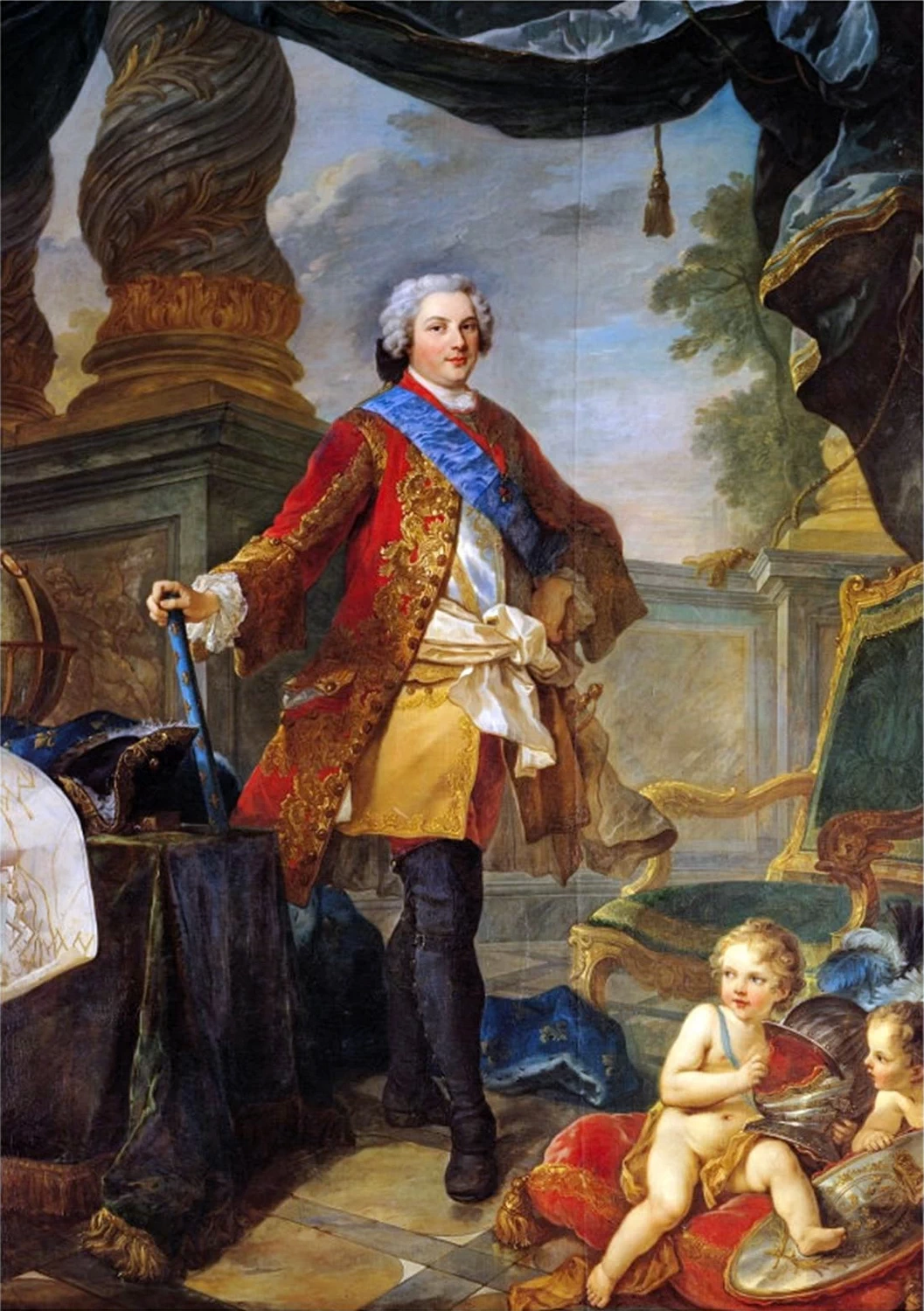 Luigi di Francia, Delfino - Reggia di Versailles